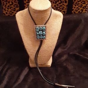 Vintage Turquoise Bolo